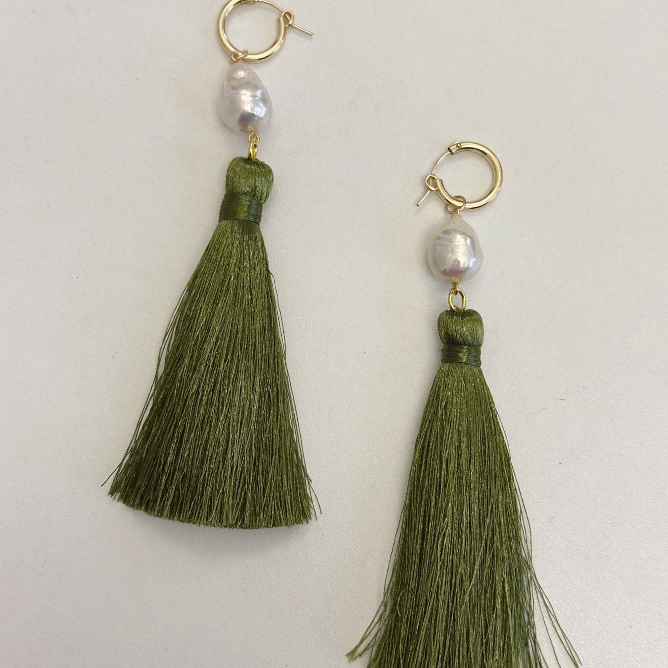 Pre - Order: The Tassel Earring - Maris Pearl Co.