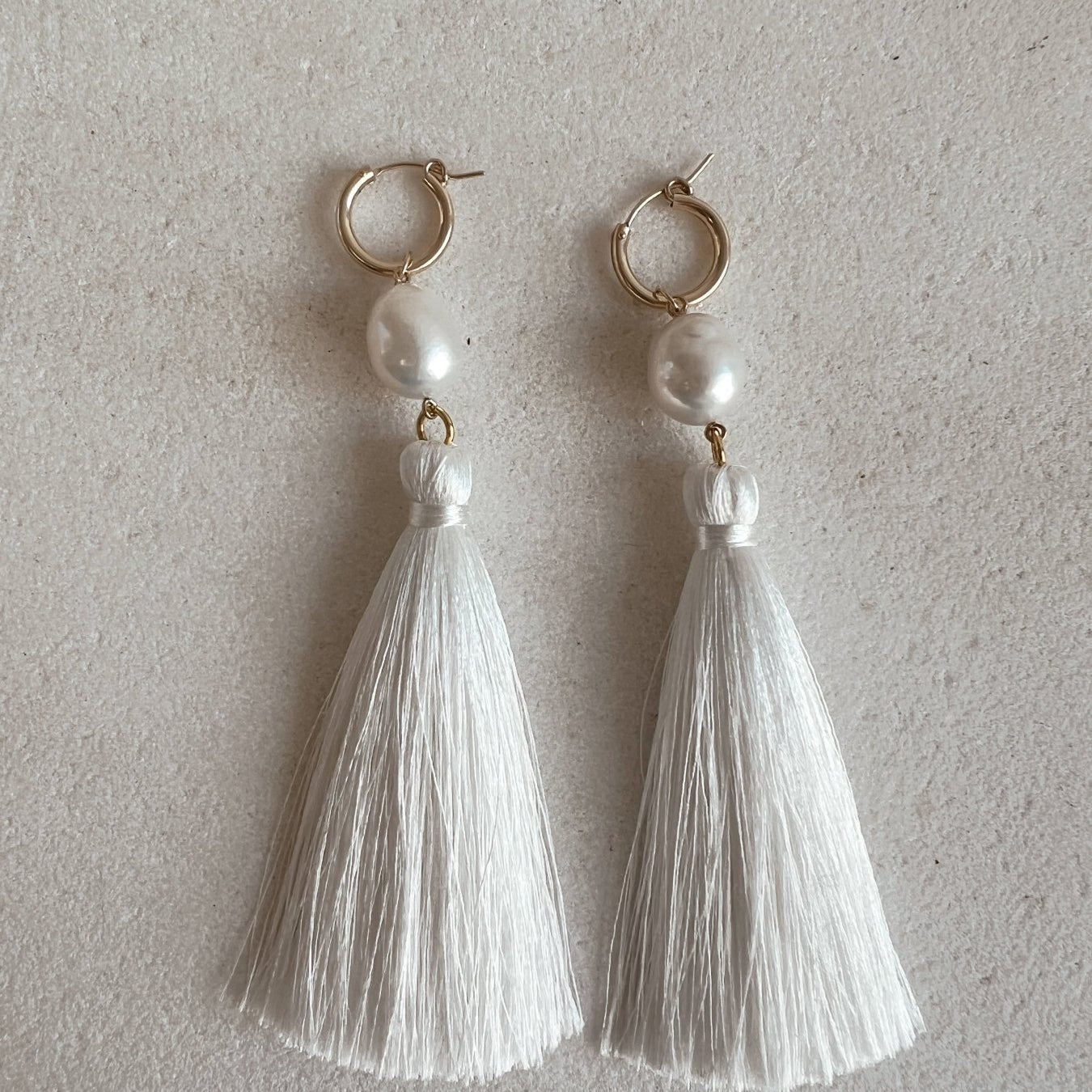 Pre - Order: The Tassel Earring - Maris Pearl Co.