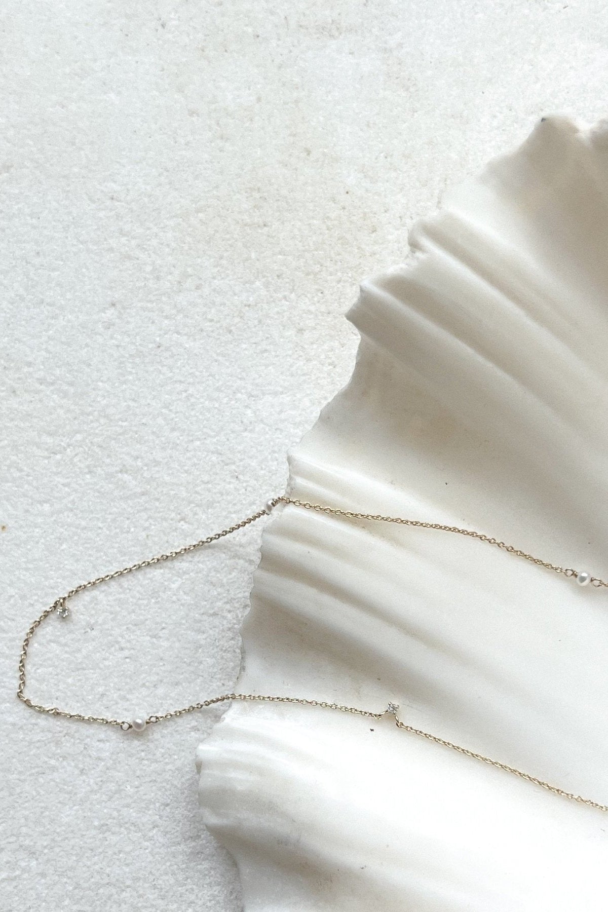 The Seafoam Necklace - Maris Pearl Co.