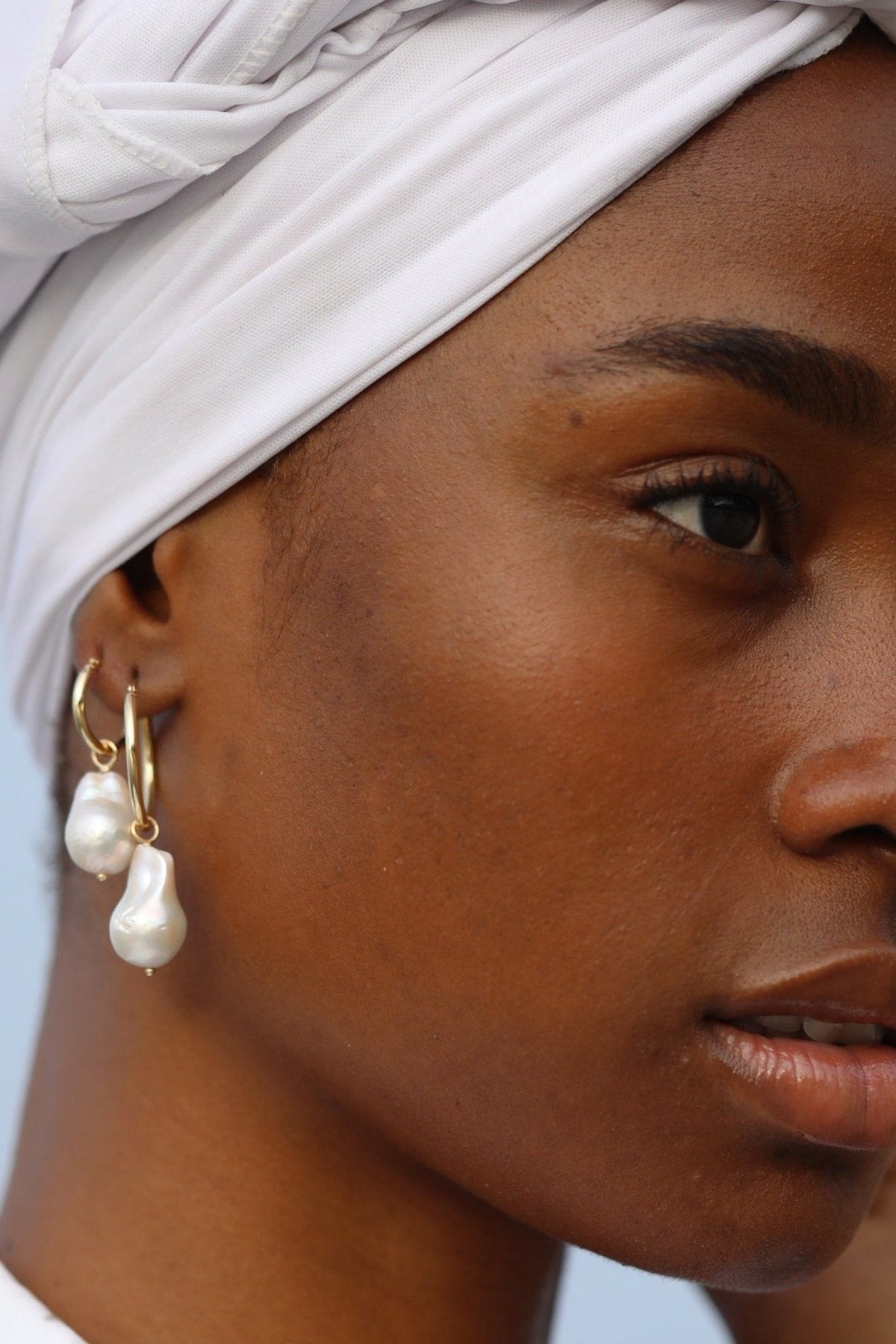 The Ursa Minor Earring in Solid Gold - Maris Pearl Co.