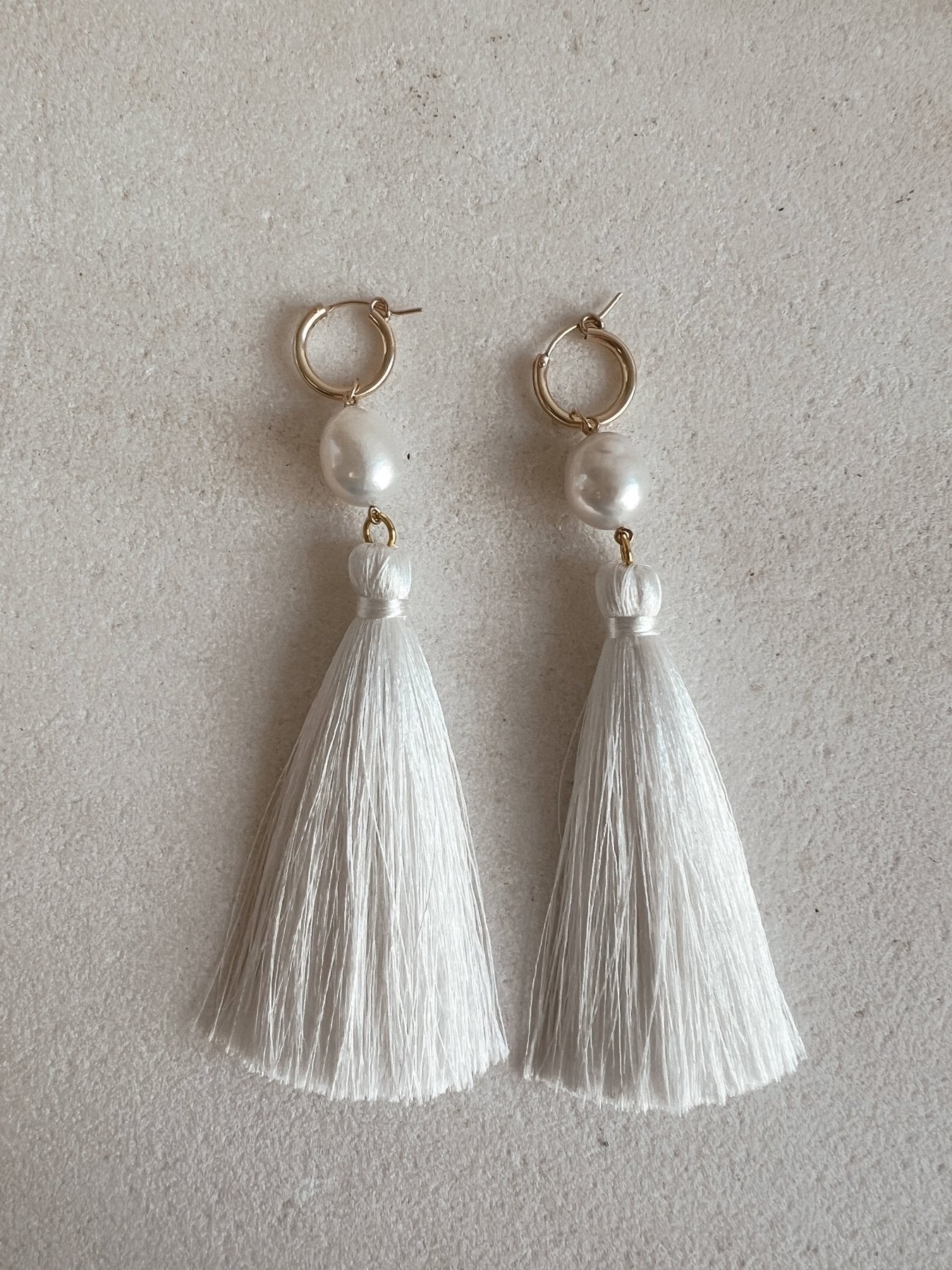 Pre - Order: The Tassel Earring - Maris Pearl Co.