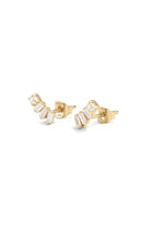 The Diamond Baguette Earring - Maris Pearl Co.