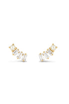 The Diamond Baguette Earring - Maris Pearl Co.