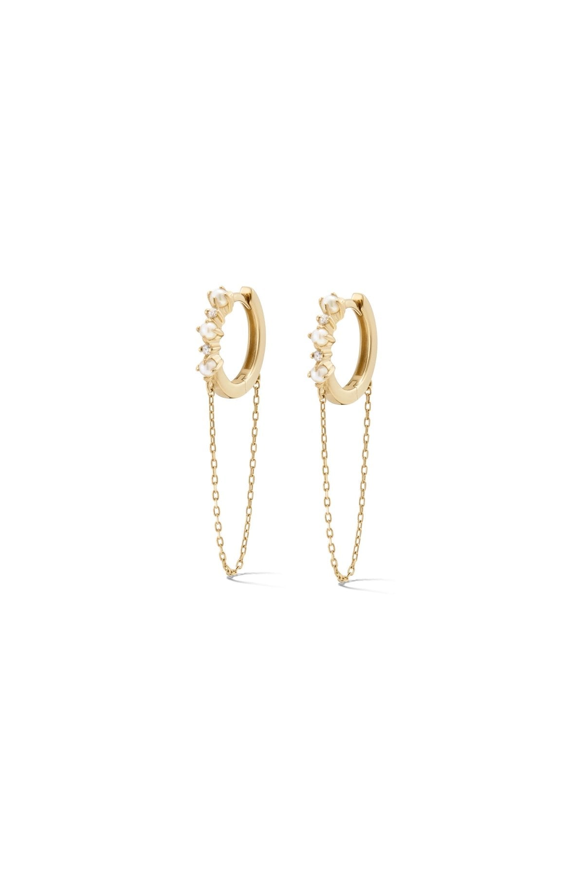 The Grand Chain Hoop - Maris Pearl Co.