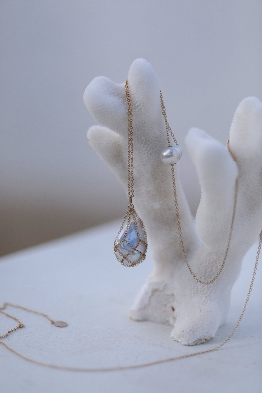 The Net Pendant - Maris Pearl Co.