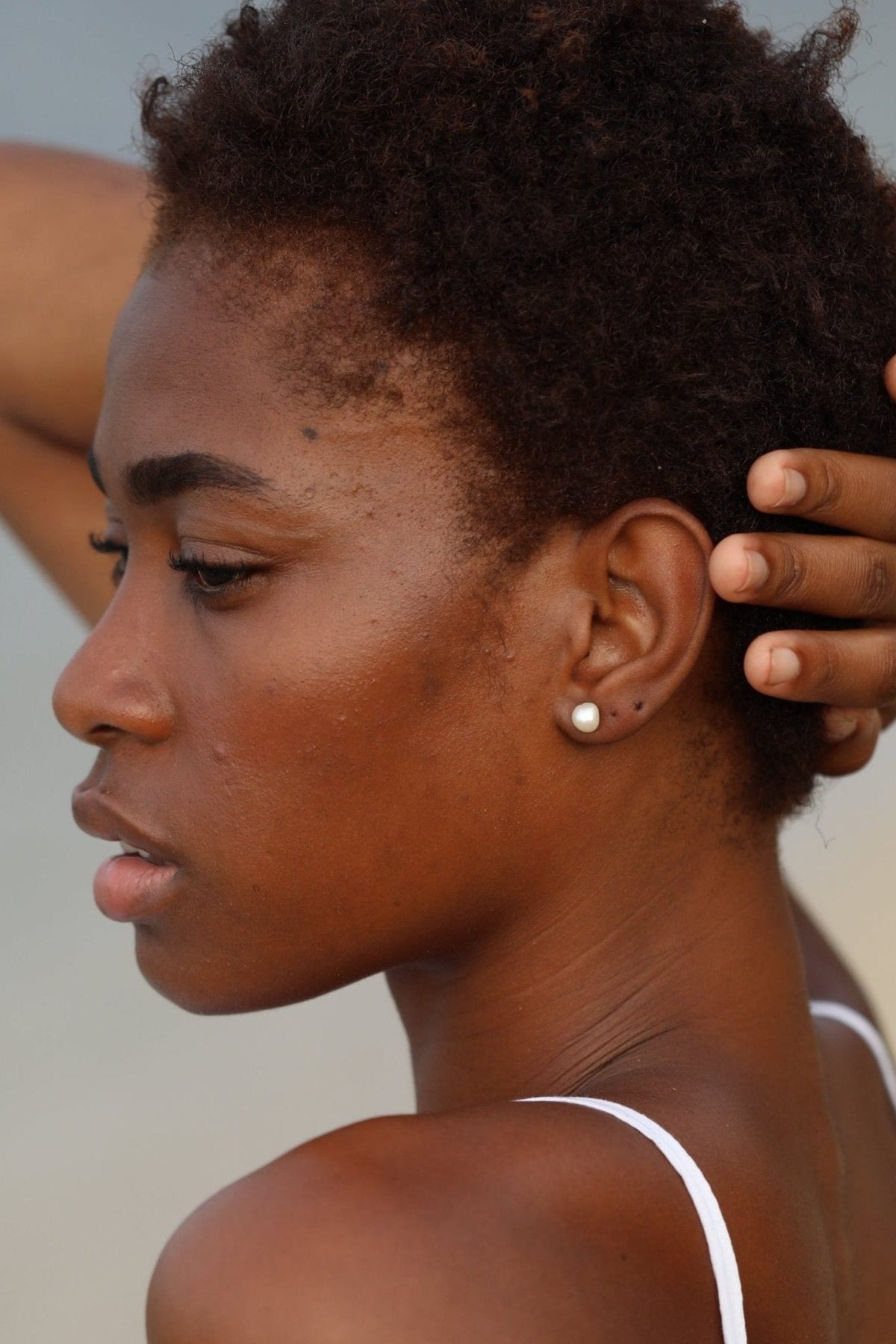 The Sailor Earring in Solid Gold - Maris Pearl Co.