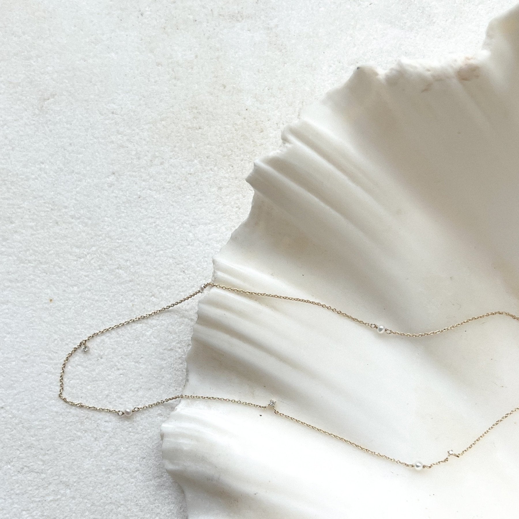 The Seafoam Necklace - Maris Pearl Co.