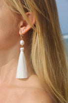 The Tassel Earring - Maris Pearl Co.