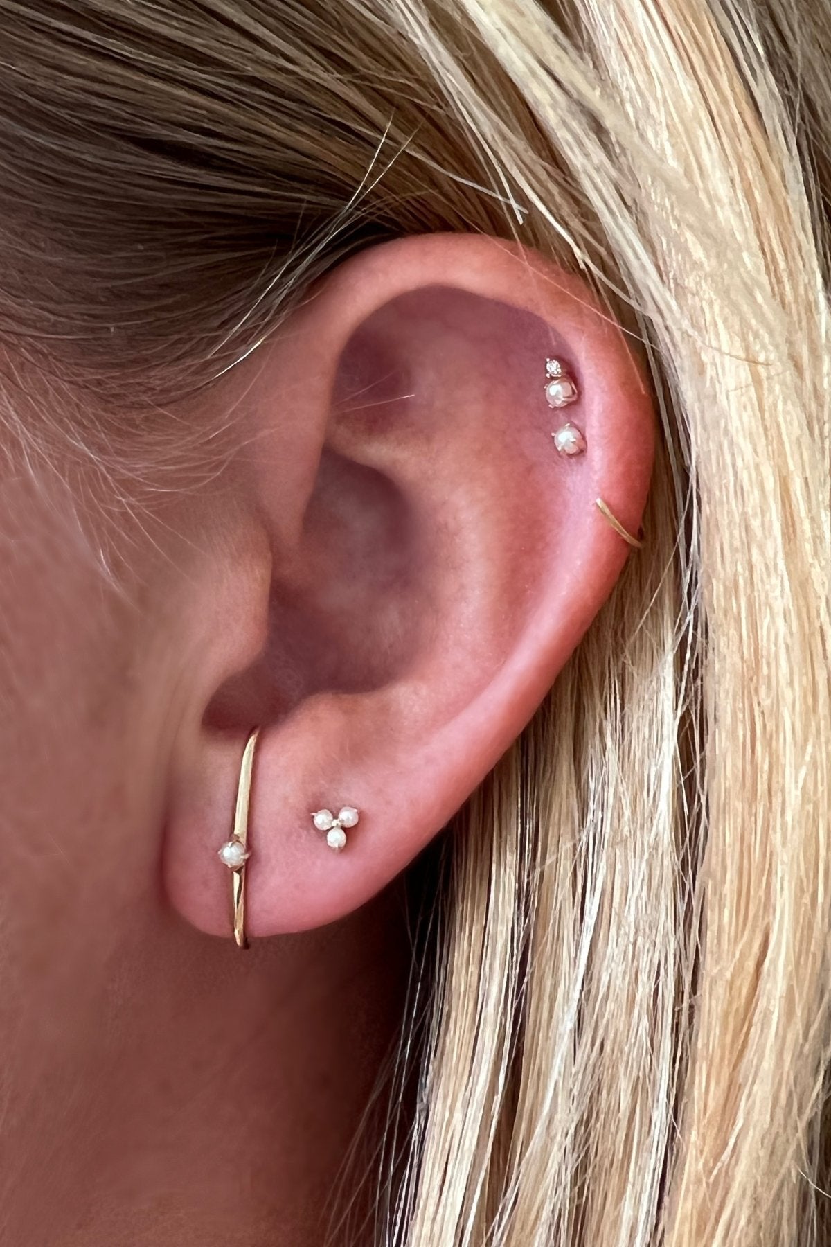 The Trefoil Earring - Maris Pearl Co.