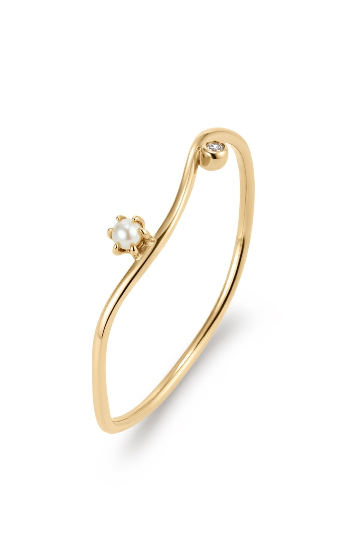 The Wave Ring - Maris Pearl Co.